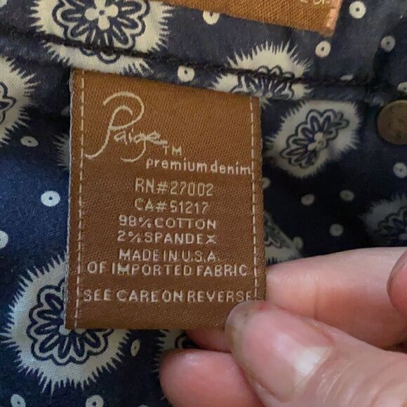 Paige Boot Cut Jeans 28 - Picture 12 of 13